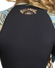 Salty Dayz Natural Front Zip Spring Wetsuit in Black Tropical