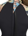 Spring Fever Natural 2/2mm Back Zip Spring Wetsuit in Black Tropical