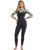 Salty Dayz 3/2mm Chest Zip Wetsuit in Black Tropical