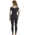 Salty Dayz 4/3mm Chest Zip Wetsuit in Black Tropical