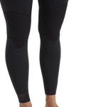 Salty Dayz 4/3mm Chest Zip Wetsuit in Black Tropical