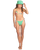 The Billabong Womens Mami Wata Reversible Tri Bikini Top in Multi