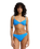 Rising Tide Demi Underwire Bikini Top in True Blue