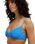 Rising Tide Demi Underwire Bikini Top in True Blue