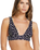 The Billabong Womens Shadow Tropic Remi Plunge Bikini Top in Multi