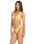 The Billabong Womens Tanlines Cocoa Cheeky Bikini Bottoms in Sunburst