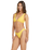 The Billabong Womens Tanlines Cocoa Cheeky Bikini Bottoms in Sunburst