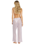 The Billabong Womens Tropic Beach Cover Up Trousers in Amethyst Smoke
