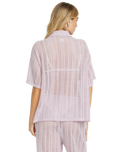 The Billabong Womens Largo Overshirt in Amethyst Smoke