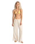 Feelin Fine Trousers in White Cap