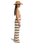 Hot Stripe Trousers in Teak