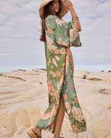 Floridian Reversible Robe in Sage