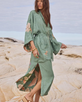 Floridian Reversible Robe in Sage