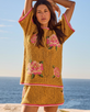 Coastal Granny Top in Mustard