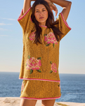 Coastal Granny Top in Mustard