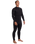 The Quiksilver Mens Marathon Sessions 5/4/3mm Chest Zip Wetsuit in Black