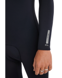 The Quiksilver Mens Everyday Sessions 5/4/3mm Chest Zip Wetsuit in Black