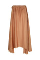 Poison Peach Maxi Skirt in Rose