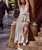 The Spell Womens Labyrinth Lace Maxi Skirt in Cloud Cream