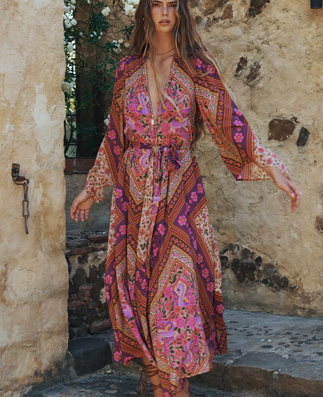 The Spell Womens Swan Lake Dress in Lilac Rose