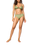 Le Soleil High Waist Bikini Bottoms in Jungle Roof