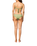 Le Soleil High Waist Bikini Bottoms in Jungle Roof