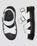 The Dr Martens Womens Voss II Leather Sandals in White