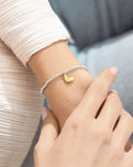 A Little Heart Of Gold Bracelet in Silver