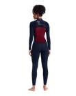 Swell Natural 3/2mm Front Zip Wetsuit in Flower
