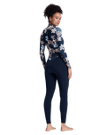 Swell Natural 3/2mm Back Zip Wetsuit in Flower