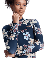 Swell Natural 3/2mm Back Zip Wetsuit in Flower