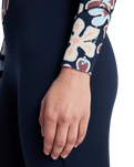 Swell Natural 3/2mm Back Zip Wetsuit in Flower