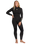 Prologue 4/3mm Back Zip Wetsuit in Black