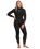 Prologue 4/3mm Back Zip Wetsuit in Black