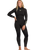 Prologue 4/3mm Back Zip Wetsuit in Black