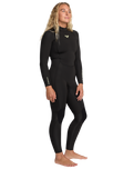 Prologue 4/3mm Back Zip Wetsuit in Black