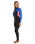 The Roxy Womens Prologue+ 5/4mm Back Zip Wetsuit in Cobalt