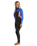 The Roxy Womens Prologue+ 5/4mm Back Zip Wetsuit in Cobalt