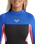 The Roxy Womens Prologue+ 5/4mm Back Zip Wetsuit in Cobalt