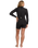 Prologue+ 2mm Long Sleeve Back Zip Spring Wetsuit in Black