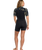 Swell Natural 2mm Back Zip Shorty Spring Wetsuit in Black Floral