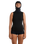 The Roxy Swell Series Natural 2mm Hooded Wetsuit Vest in Black