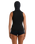 The Roxy Swell Series Natural 2mm Hooded Wetsuit Vest in Black