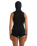 The Roxy Swell Series Natural 2mm Hooded Wetsuit Vest in Black
