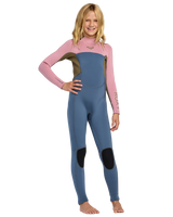 Girls Prologue+ 4/3mm Back Zip Wetsuit in Ash