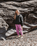 Girls Thousand Stars Corduroy Joggers in Mauve Orchid
