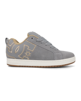 Court Graffik Shoes in Grey, Tan & Off White