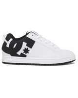 Court Graffik Shoes in White & Black