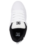 Court Graffik Shoes in White & Black