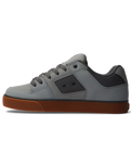 The DC Shoes Mens Pure Shoes in Carbon & Gum